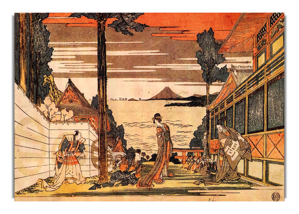 First Act By Hokusai