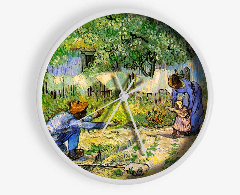 Van Gogh First Steps Clock - Wallart-Direct UK