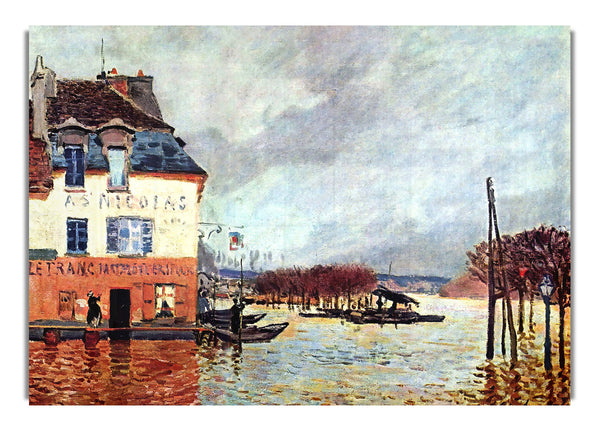 Überschwemmung in Port Marly 2 von Sisley