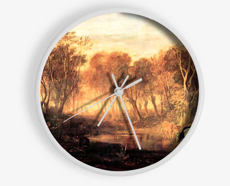 Joseph Mallord Turner Forest Of Bere Clock - Wallart-Direct UK