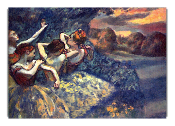 Vier Tänzerinnen von Degas