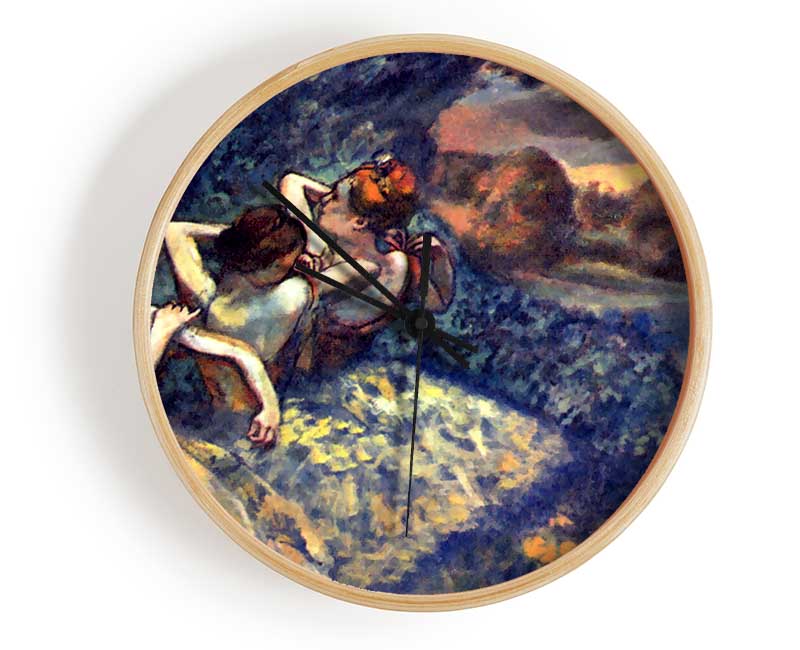 Degas Four Dancers Clock - Wallart-Direct UK