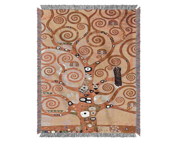 Klimt Frieze 2 Woven Blanket