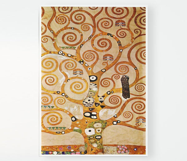 Klimt Frieze 2 Print Poster Wall Art