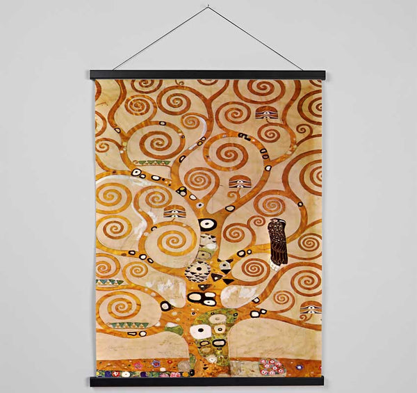 Klimt Frieze 2 Hanging Poster - Wallart-Direct UK