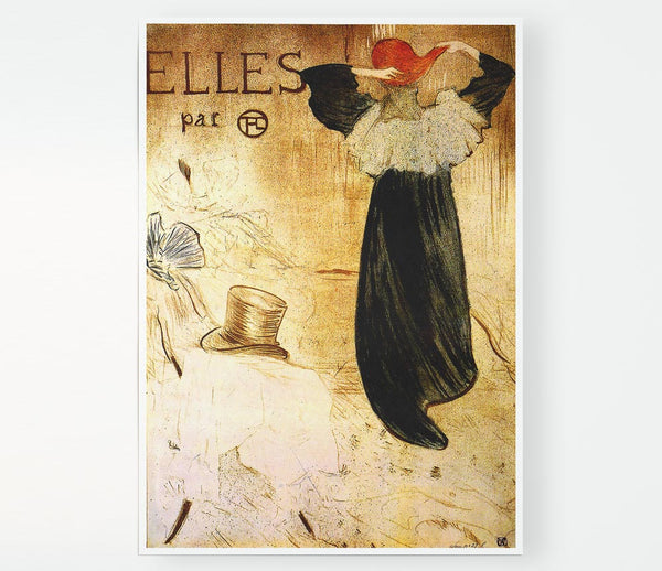 Toulouse Lautrec Frontispiece Print Poster Wall Art