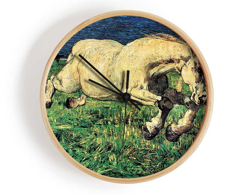 Segantini Galloping Horse Clock - Wallart-Direct UK