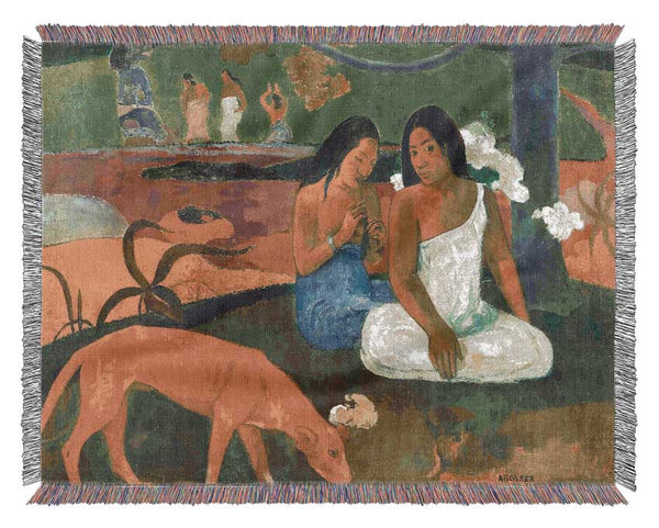 Gauguin Arearea Woven Blanket