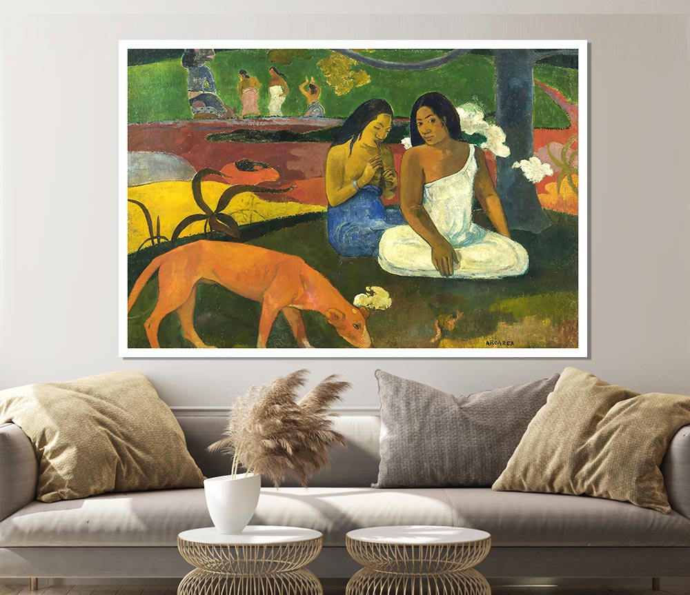 Gauguin Arearea Print Poster Wall Art