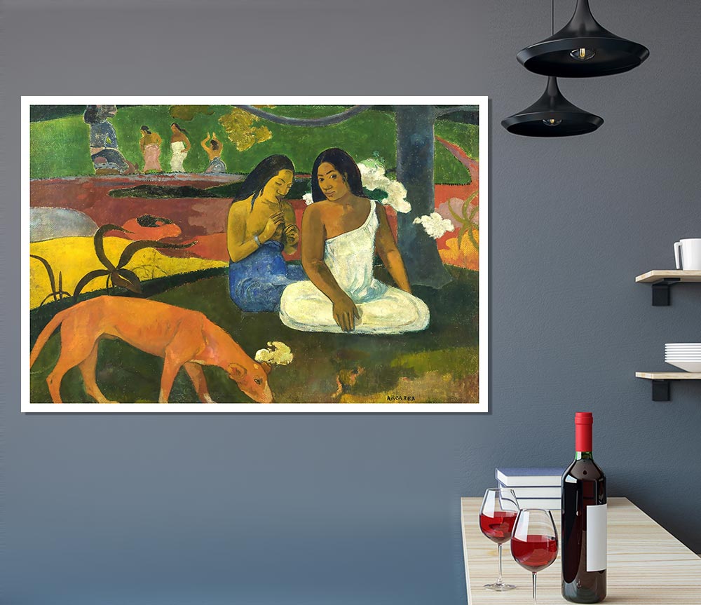 Gauguin Arearea Print Poster Wall Art