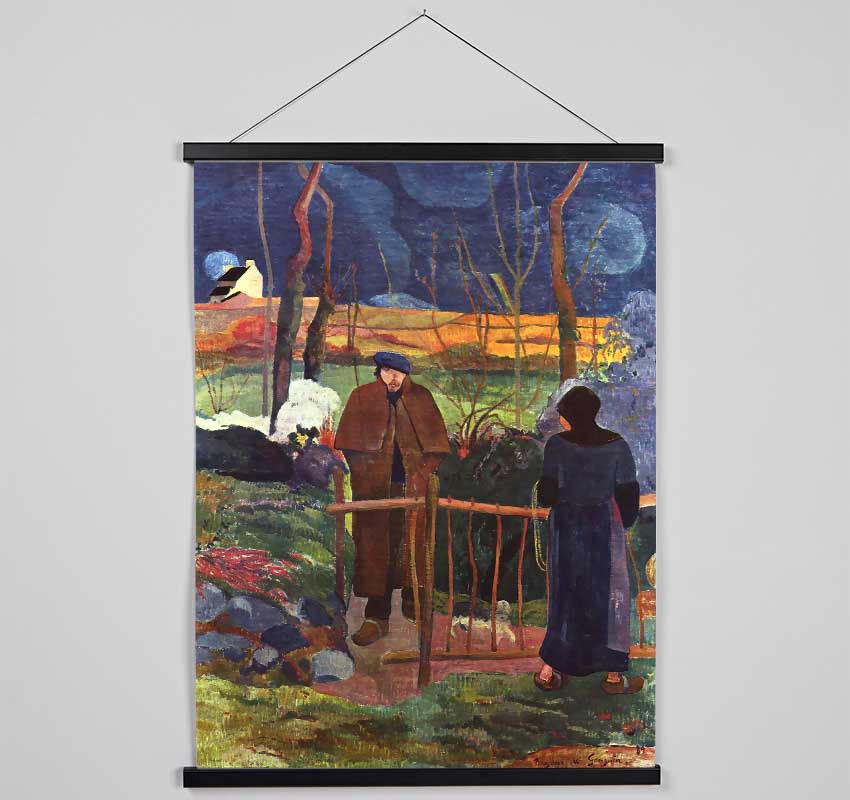 Gauguin Good Day Mr Gauguin Hanging Poster - Wallart-Direct UK