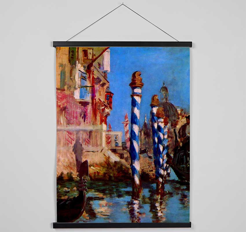 Manet Grand Canal In Venice Hanging Poster - Wallart-Direct UK