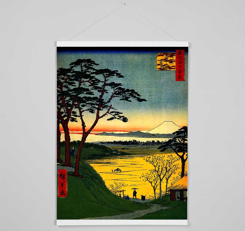 Hiroshige Grandpas Treehouse Hanging Poster - Wallart-Direct UK