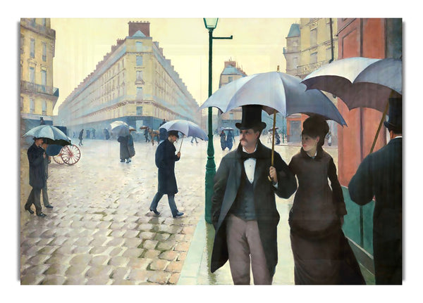 Gustave Caillebotte Paris Street On A Rainy Day