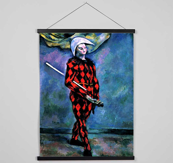 Cezanne Harlequin Hanging Poster - Wallart-Direct UK