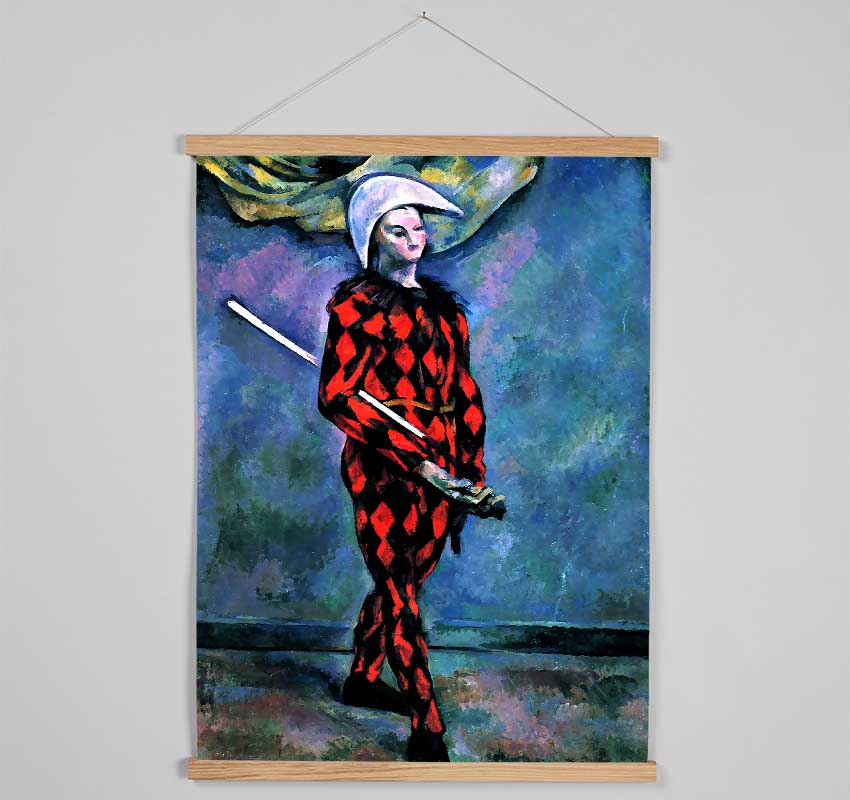 Cezanne Harlequin Hanging Poster - Wallart-Direct UK