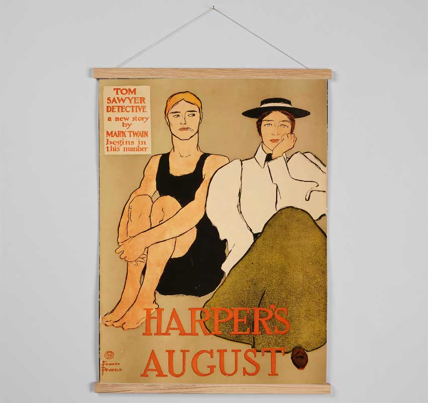 Harpers August Hanging Poster - Wallart-Direct UK