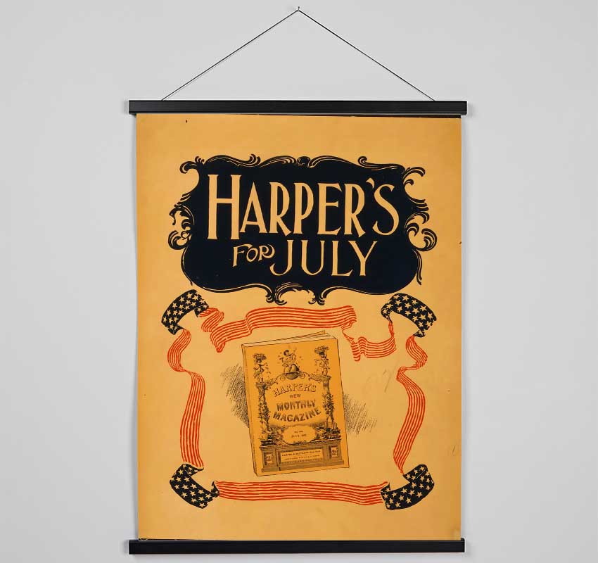 Harpers July Hanging Poster - Wallart-Direct UK