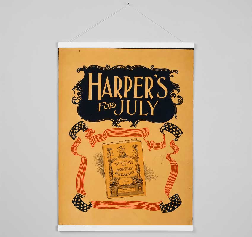 Harpers July Hanging Poster - Wallart-Direct UK