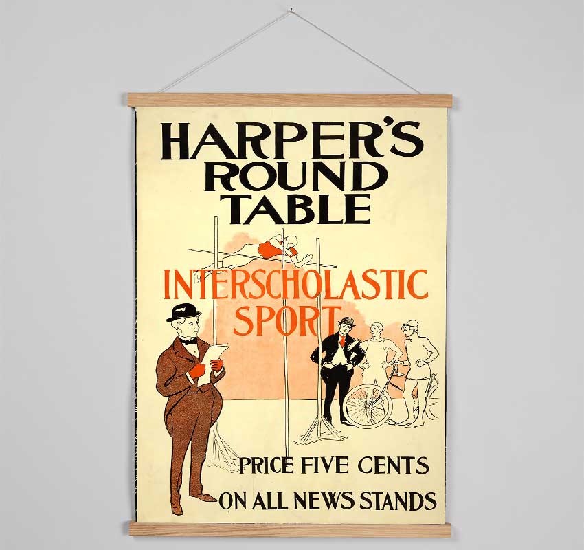 Harpers Round Table Hanging Poster - Wallart-Direct UK