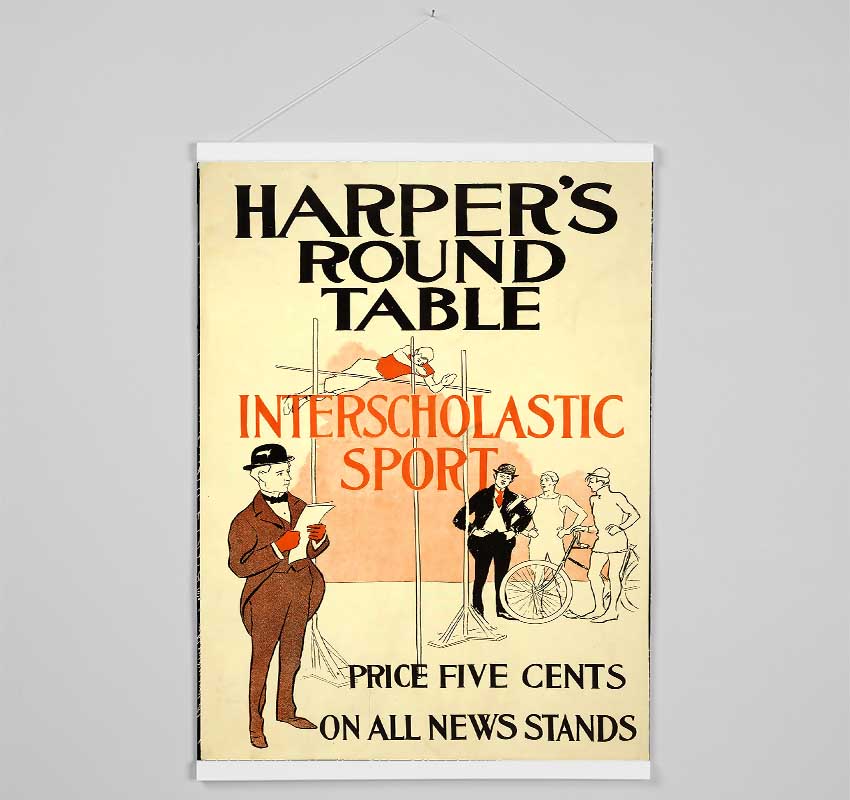 Harpers Round Table Hanging Poster - Wallart-Direct UK