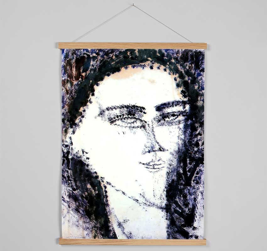 Modigliani Head 2 Hanging Poster - Wallart-Direct UK