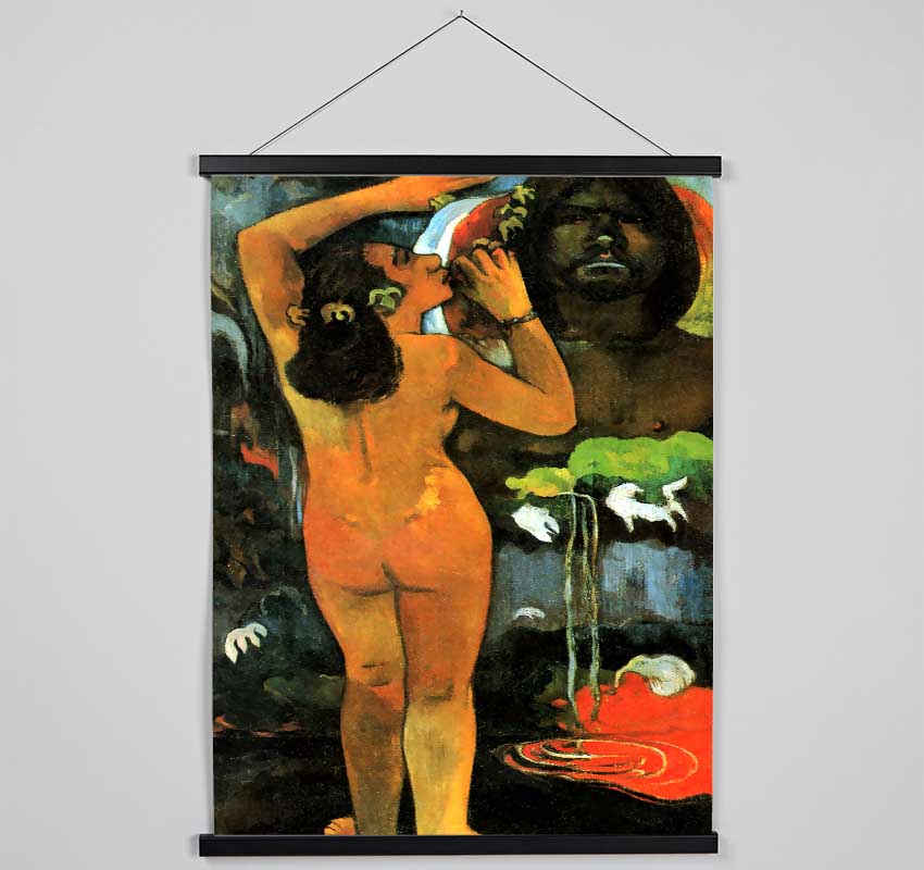 Gauguin Hina Tefatau Hanging Poster - Wallart-Direct UK