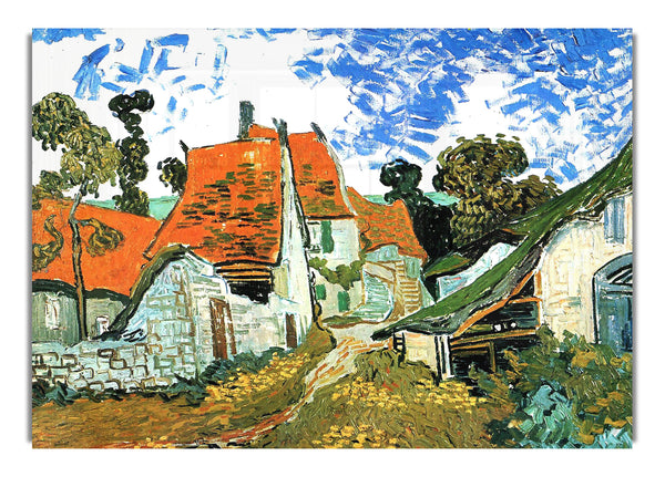 Houses In Auvers By Van Gogh