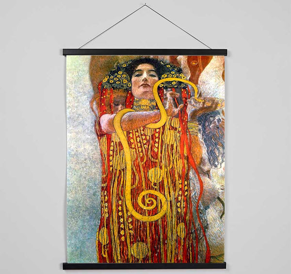 Klimt Hygeia Hanging Poster - Wallart-Direct UK