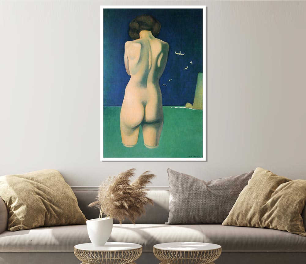 Felix Vallotton In The Water Print Poster Wall Art