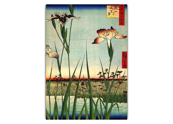 Iris Garden By Hiroshige