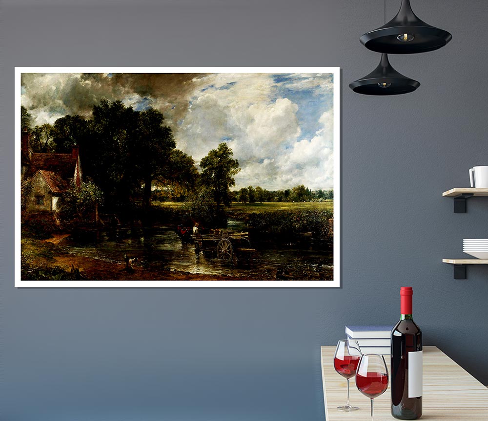 Constable The Hey Wain Print Poster Wall Art