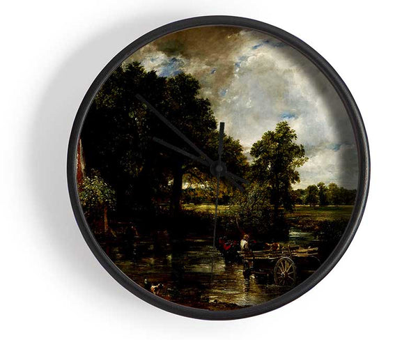 Constable The Hey-Wain Clock - Wallart-Direct UK