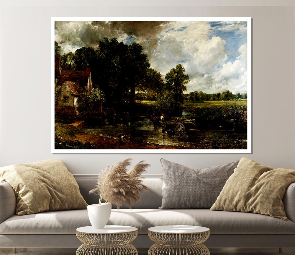 Constable The Hey Wain Print Poster Wall Art