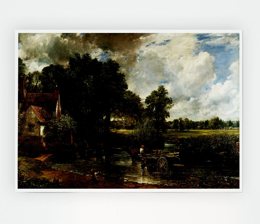 Constable The Hey Wain Print Poster Wall Art