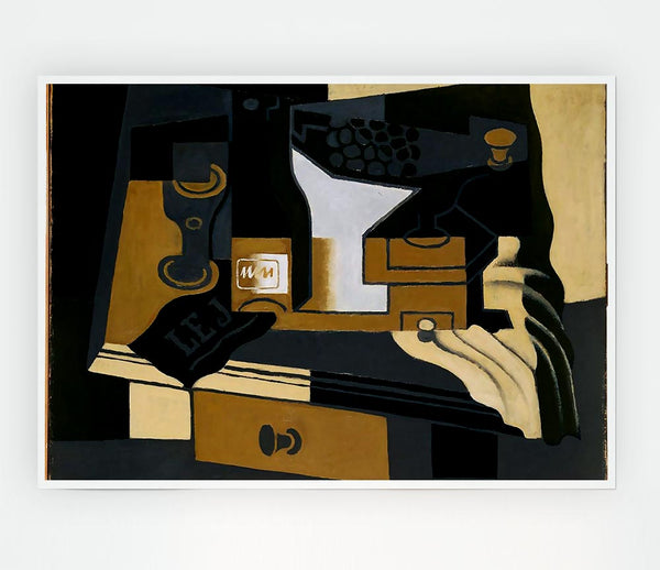 Juan Gris Coffee Grinder Print Poster Wall Art