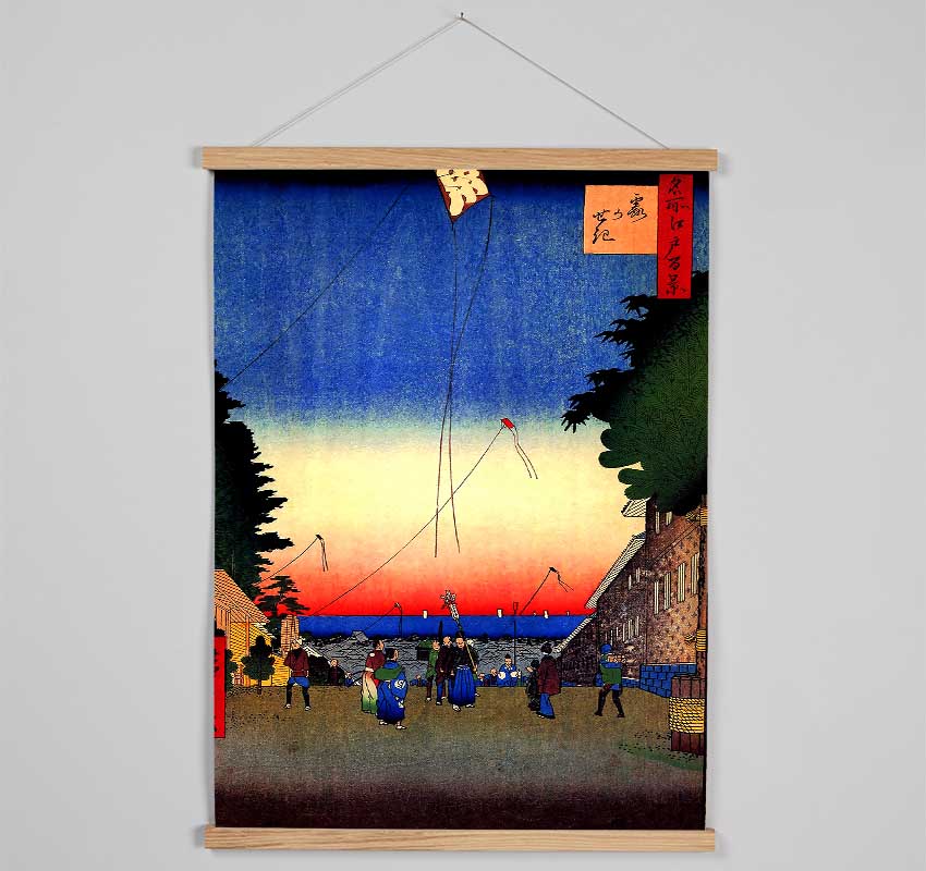 Hiroshige Kasumigaseki Hanging Poster - Wallart-Direct UK