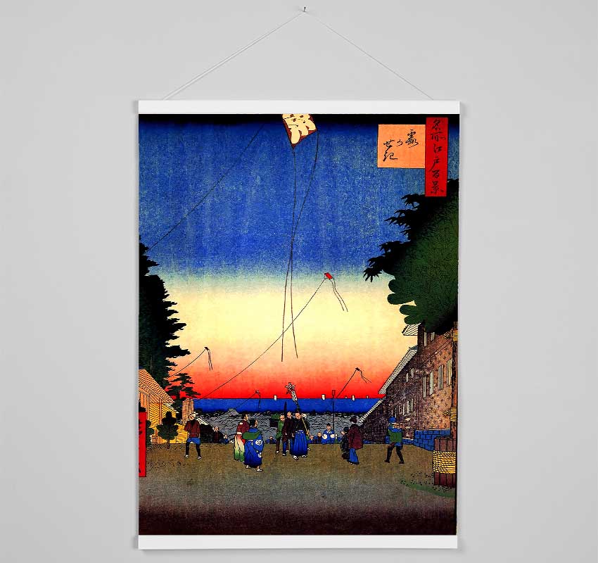 Hiroshige Kasumigaseki Hanging Poster - Wallart-Direct UK