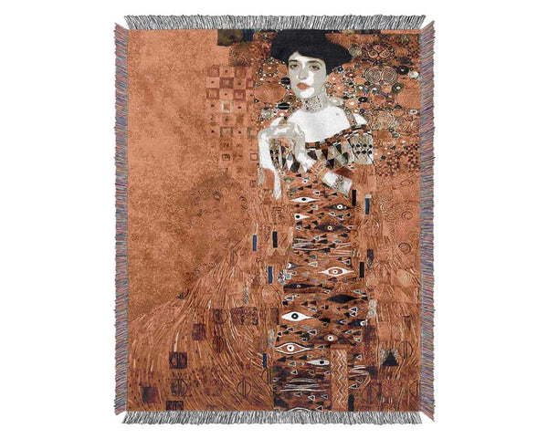 Klimt Adele Bloch-Bauer Woven Blanket