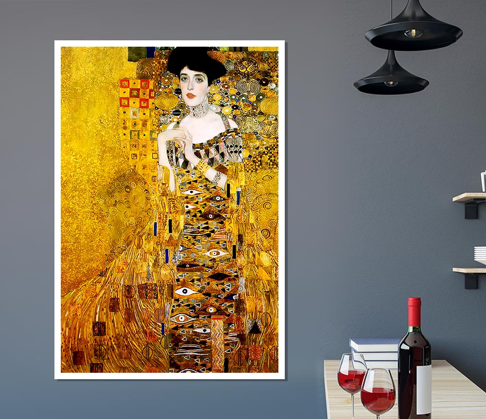 Klimt Adele Bloch Bauer Print Poster Wall Art