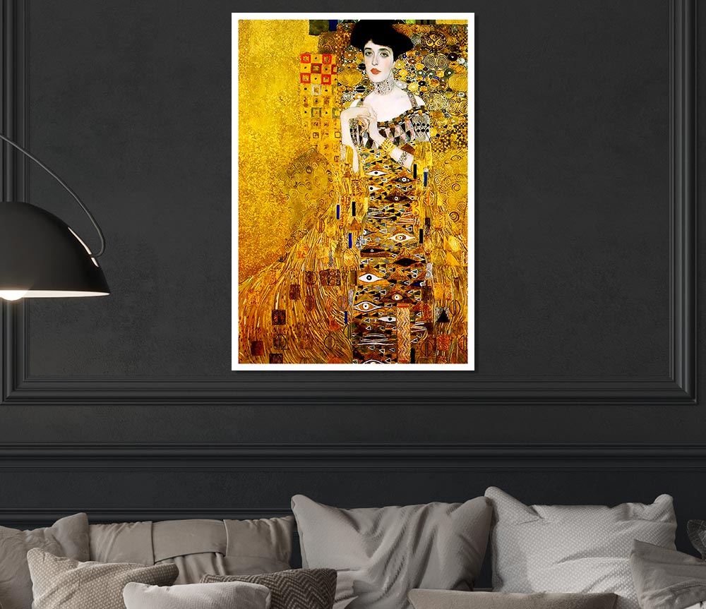 Klimt Adele Bloch Bauer Print Poster Wall Art