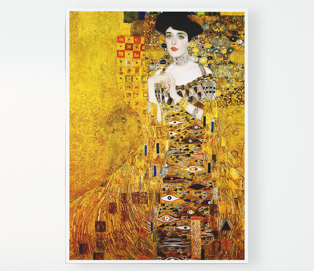 Klimt Adele Bloch Bauer Print Poster Wall Art