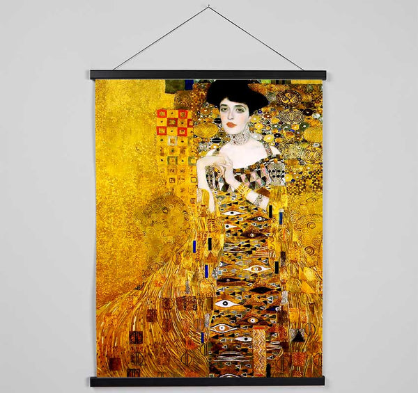 Klimt Adele Bloch-Bauer Hanging Poster - Wallart-Direct UK