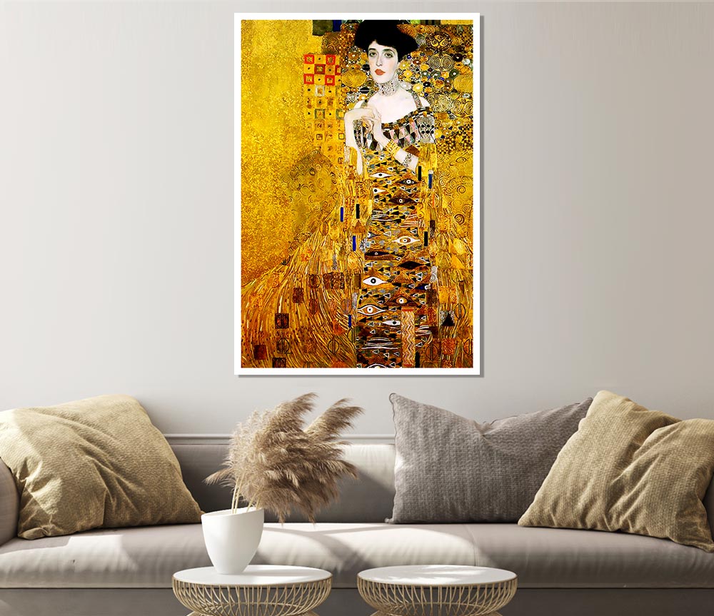 Klimt Adele Bloch Bauer Print Poster Wall Art