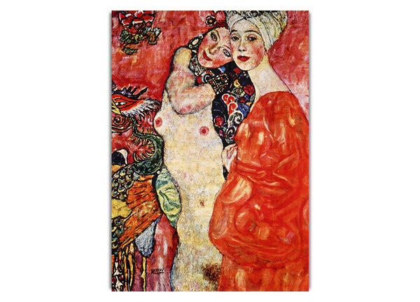 Klimt Girl Friends