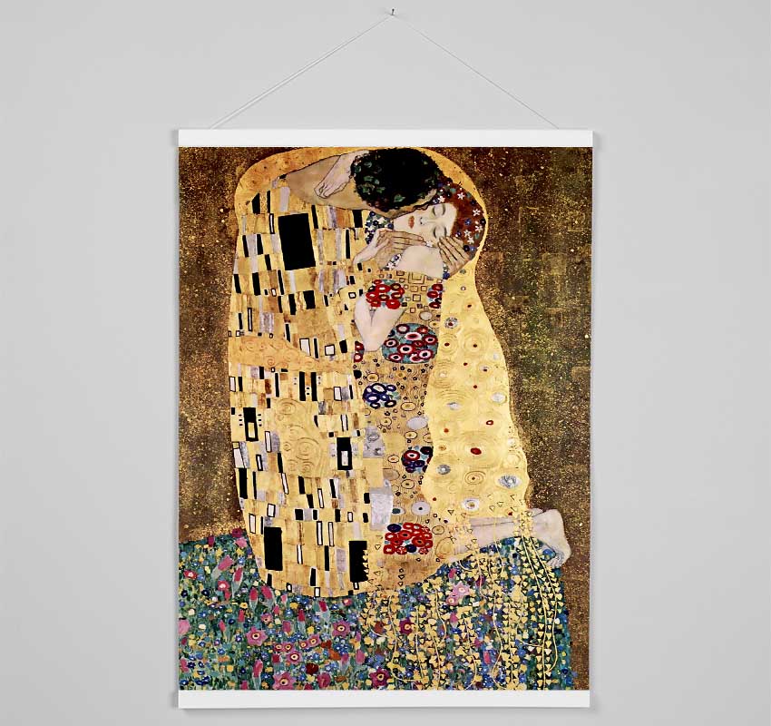 Klimt The Kiss Hanging Poster - Wallart-Direct UK