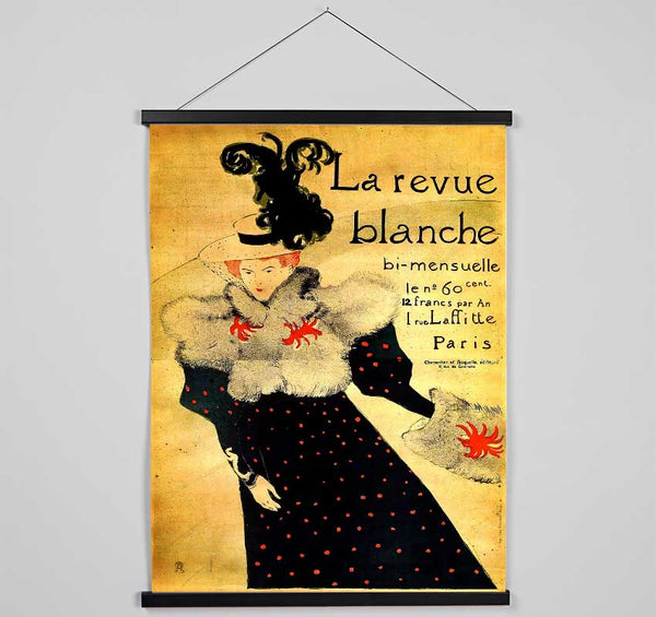 Toulouse Lautrec La Reveu Blanche Hanging Poster - Wallart-Direct UK