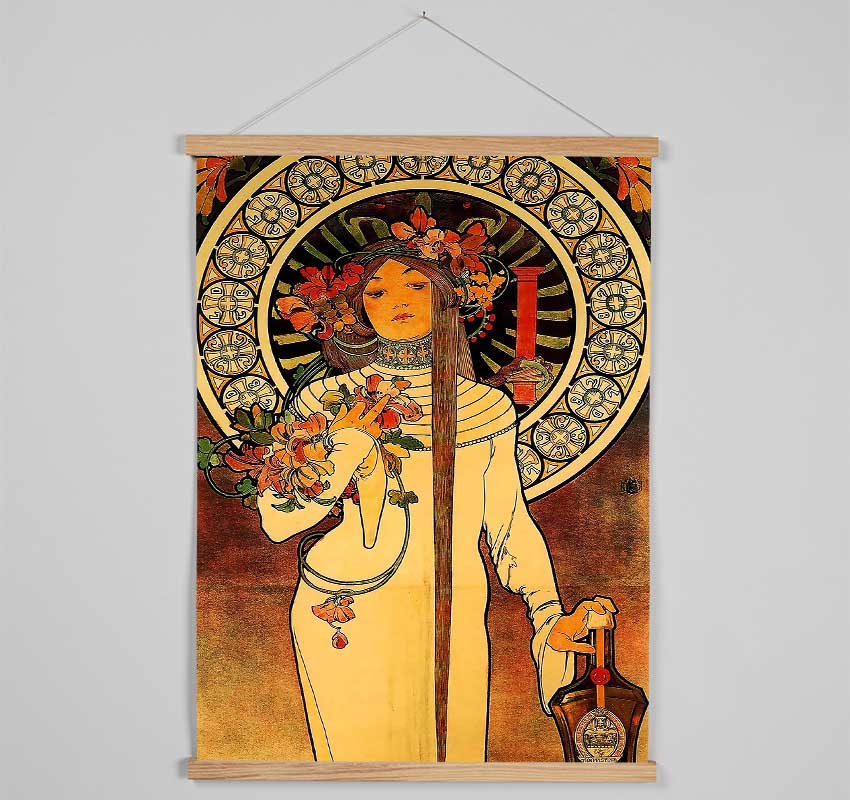 Alphonse Mucha La Trappistine Hanging Poster - Wallart-Direct UK