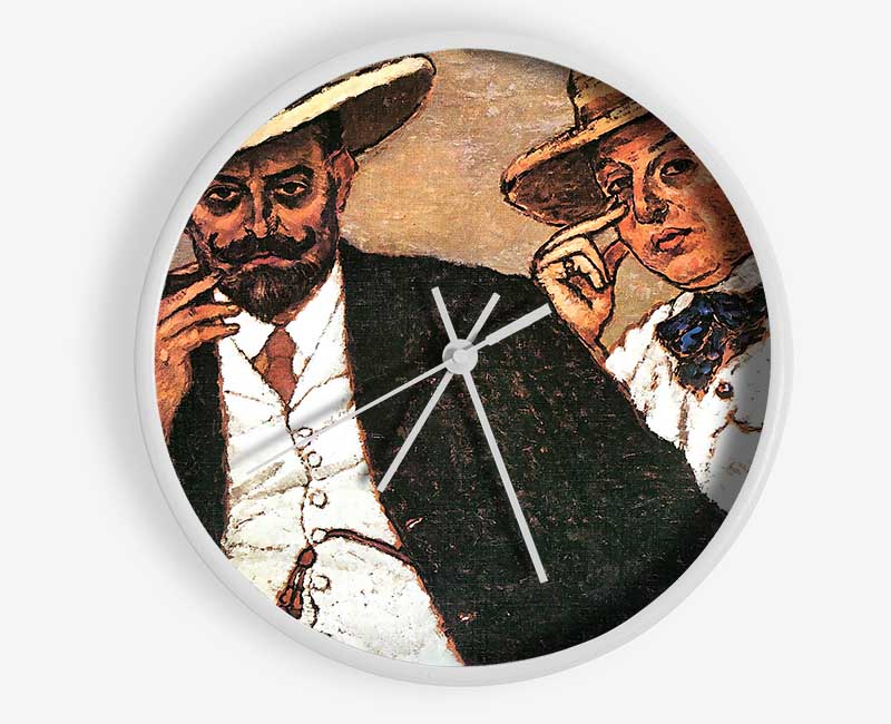 Joseph Rippl-Ronai Lajos Und Odon Clock - Wallart-Direct UK