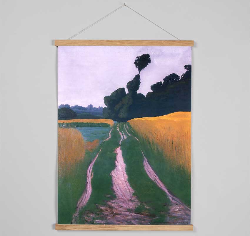 Felix Vallotton Landscape In Regen Hanging Poster - Wallart-Direct UK